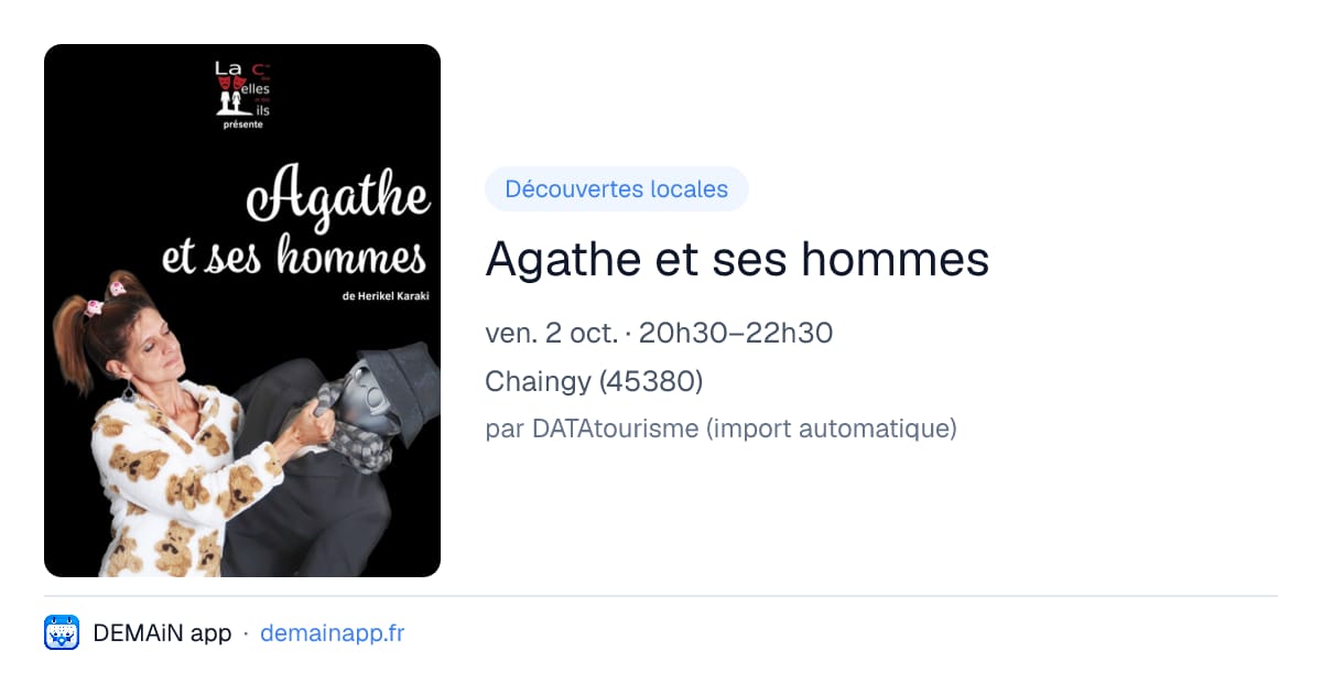 Agathe et ses hommes — Chaingy