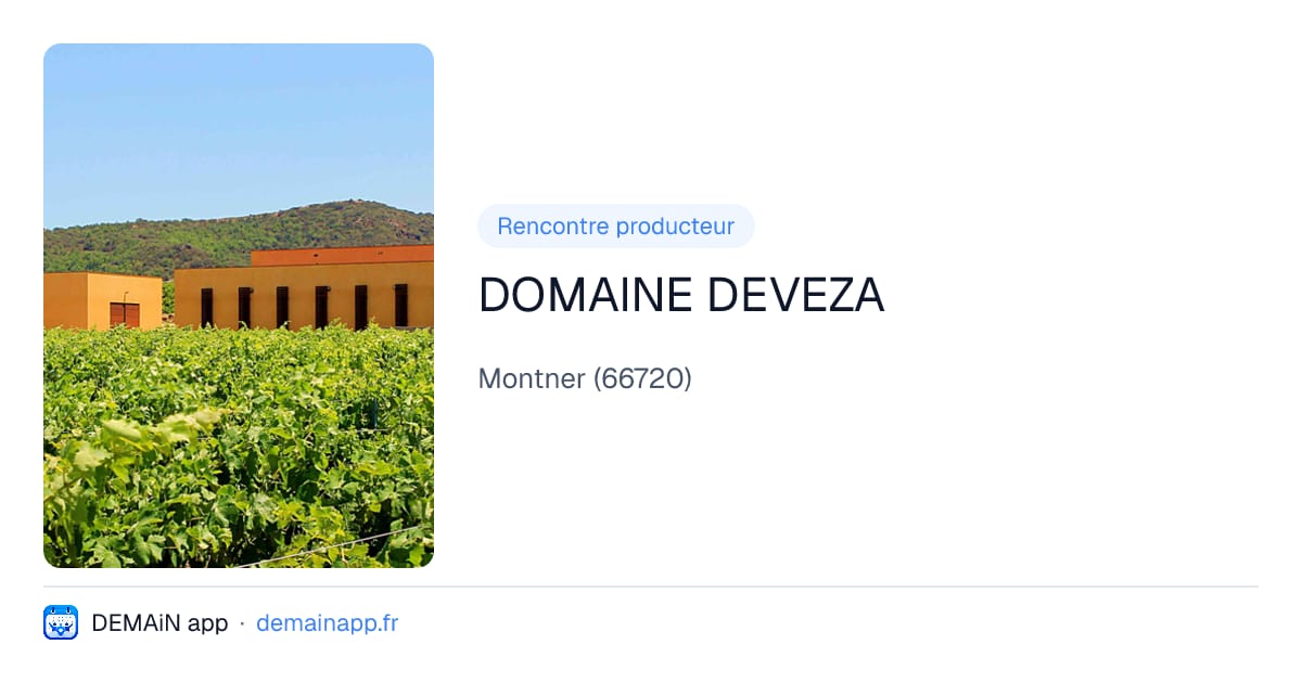 DOMAINE DEVEZA — Montner