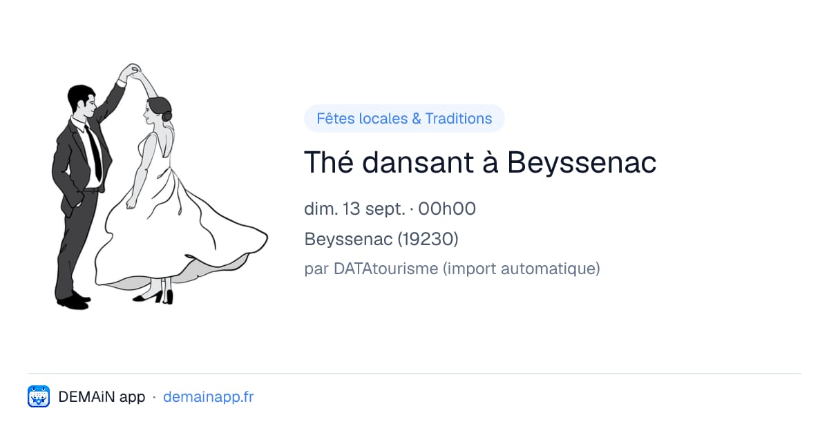 Thé dansant à Beyssenac — Beyssenac