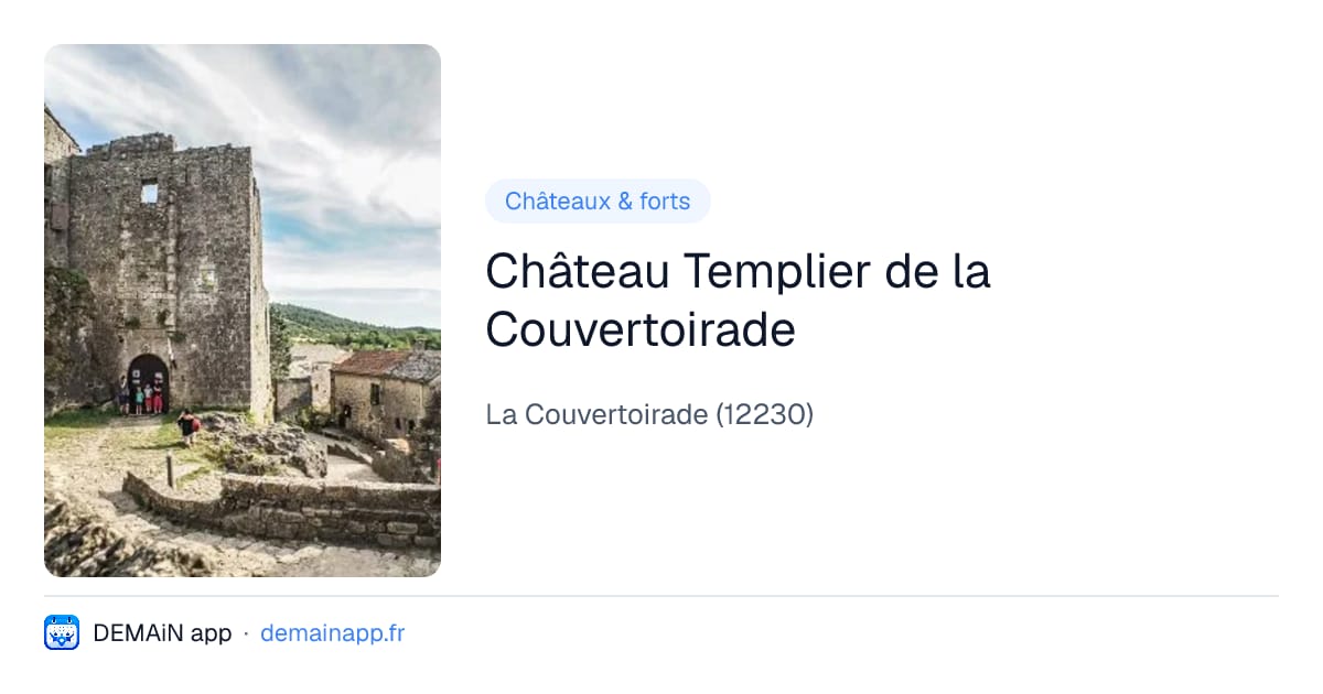Château Templier de la Couvertoirade — La Couvertoirade