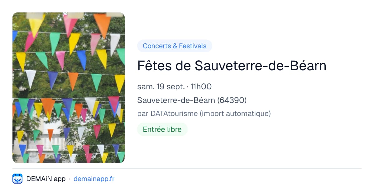 Fêtes de Sauveterre-de-Béarn — Sauveterre-de-Béarn