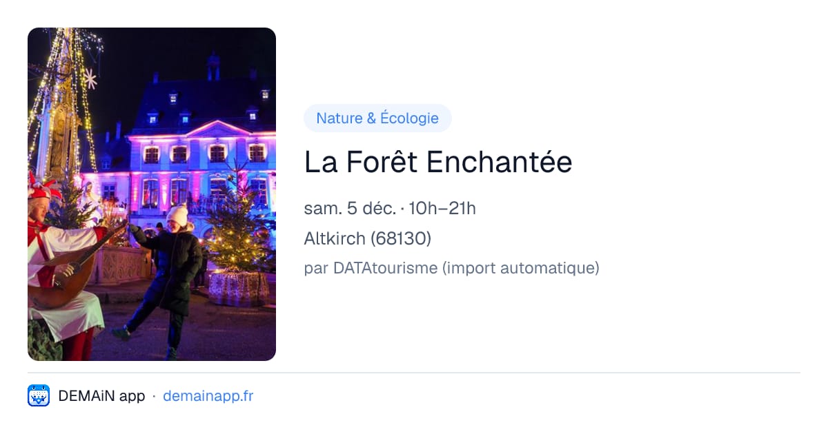 La Forêt Enchantée — Altkirch