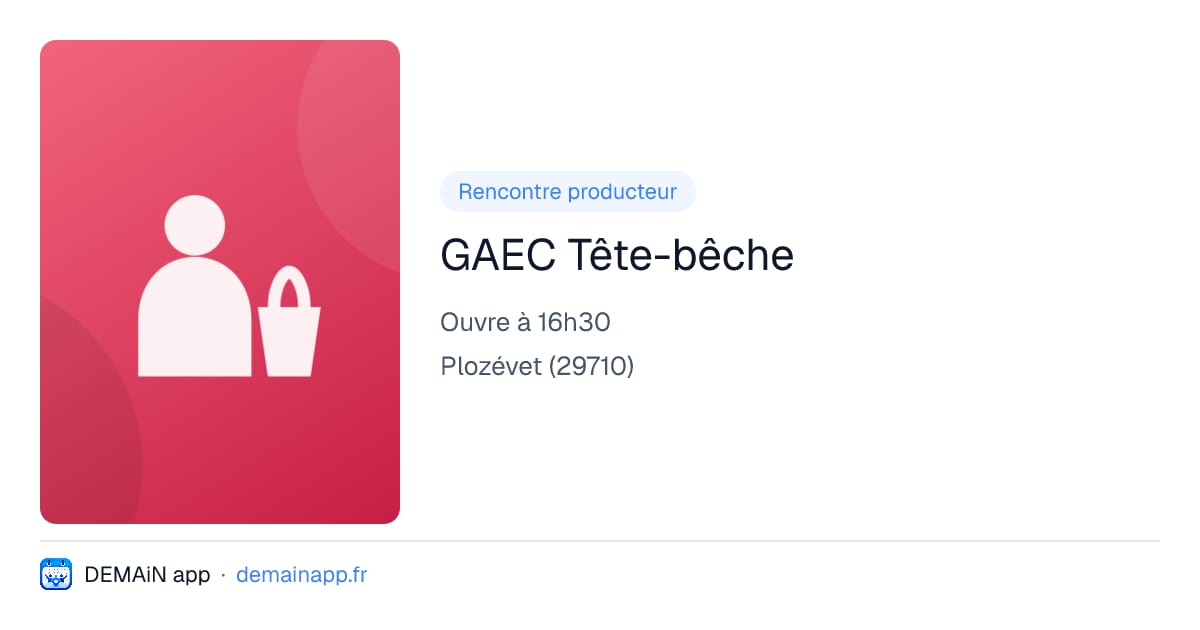 GAEC Tête-bêche — Plozévet