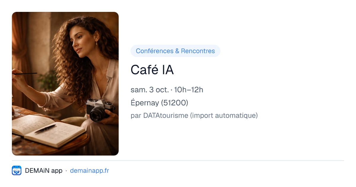 Café IA — Épernay