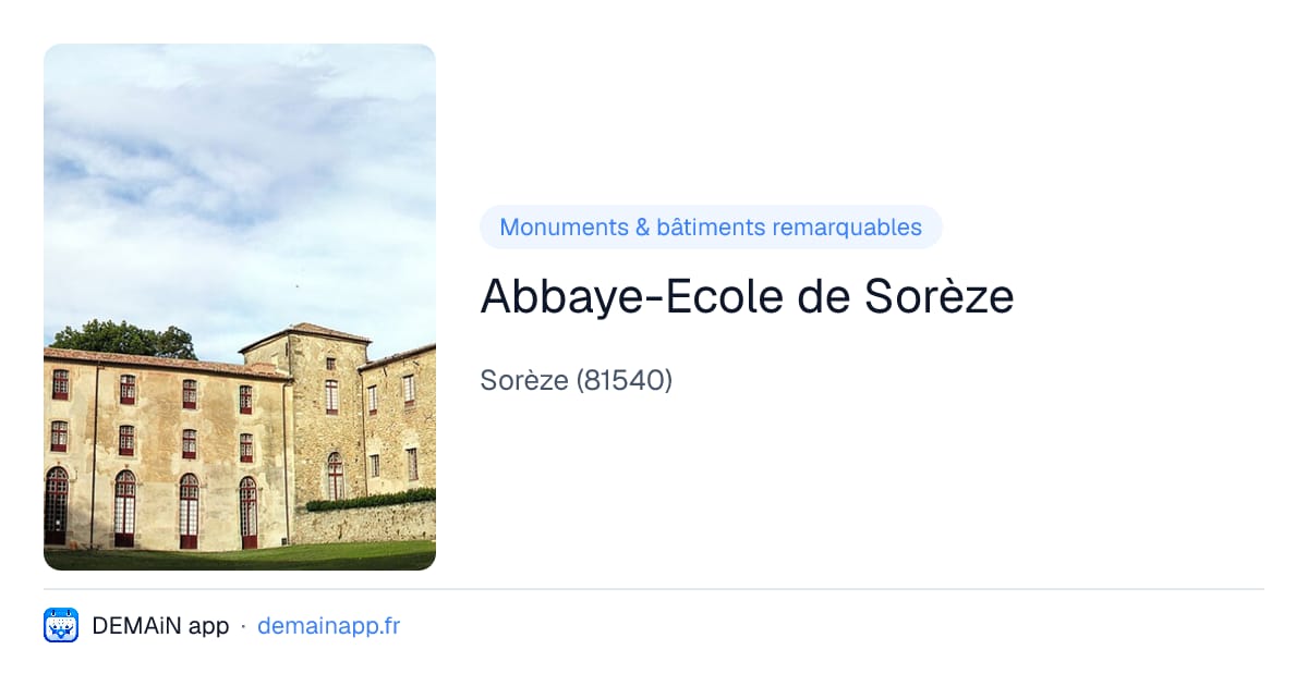 Abbaye-Ecole de Sorèze — Sorèze