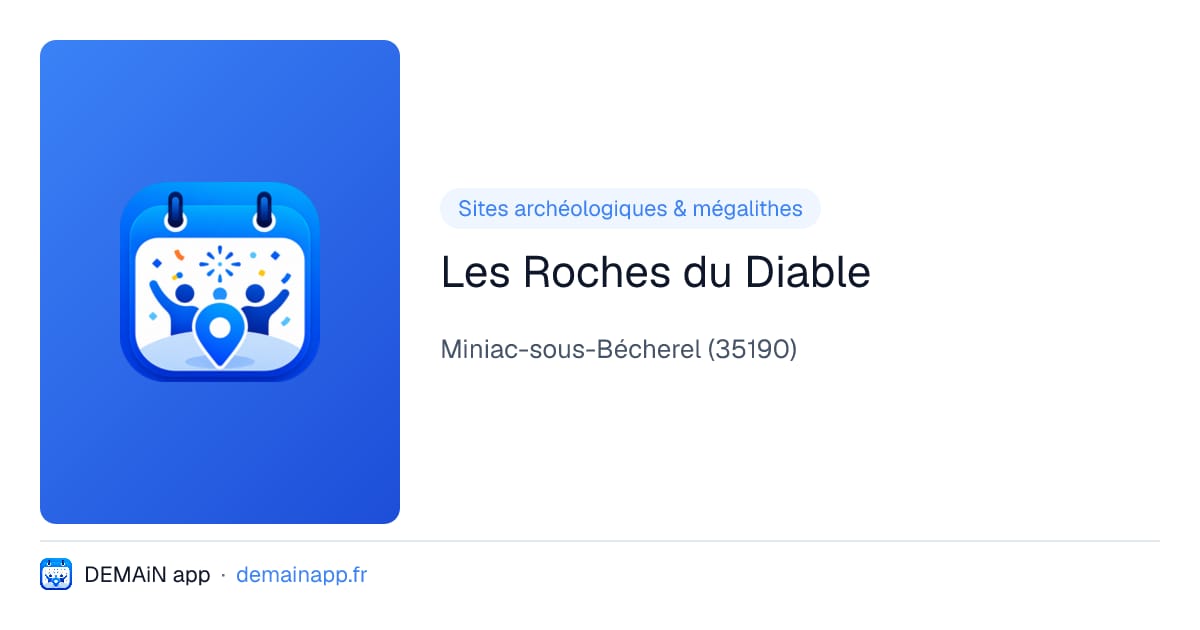 Les Roches du Diable — Miniac-sous-Bécherel