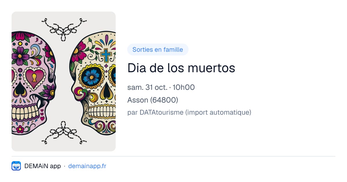 Dia de los muertos — Asson