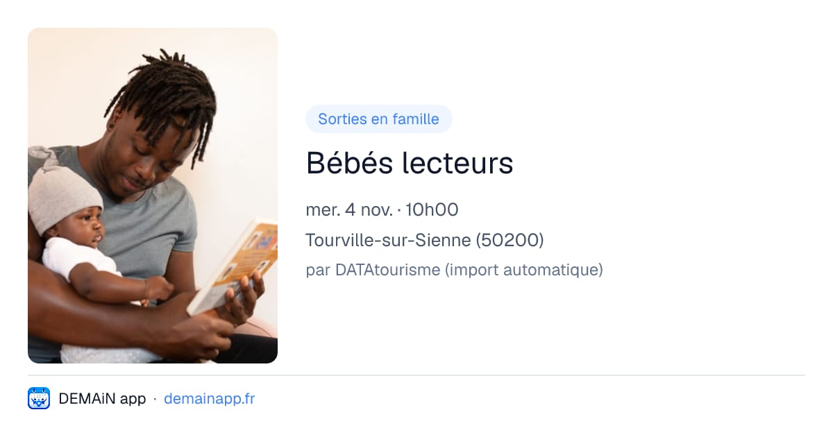 Bébés lecteurs — Tourville-sur-Sienne