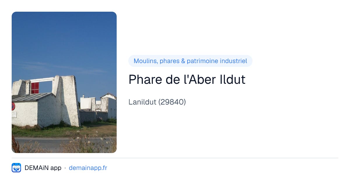 Phare de l'Aber Ildut — Lanildut