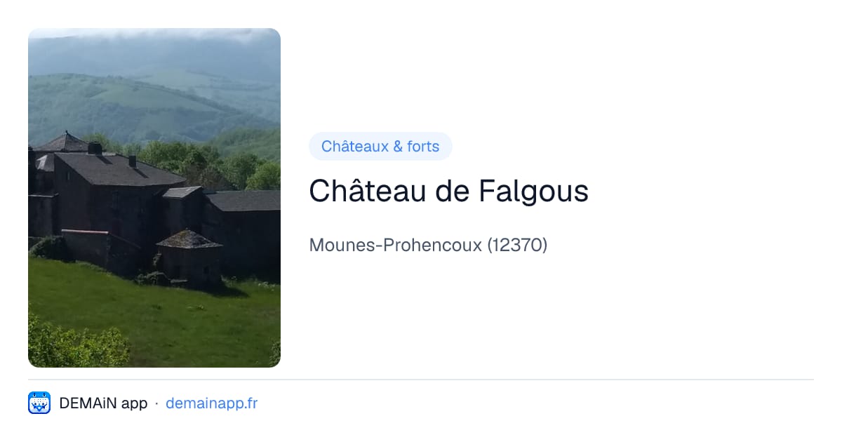 Château de Falgous — Mounes-Prohencoux