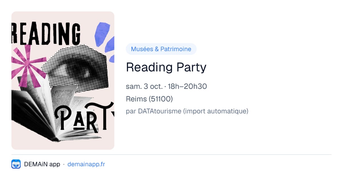 Reading Party — Reims