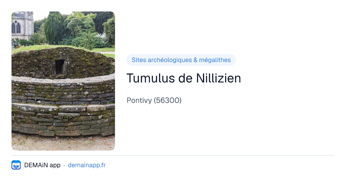 Tumulus de Nillizien — Pontivy