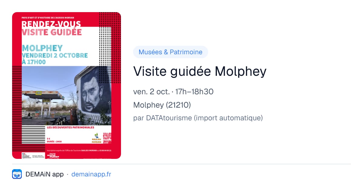 Visite guidée Molphey — Molphey