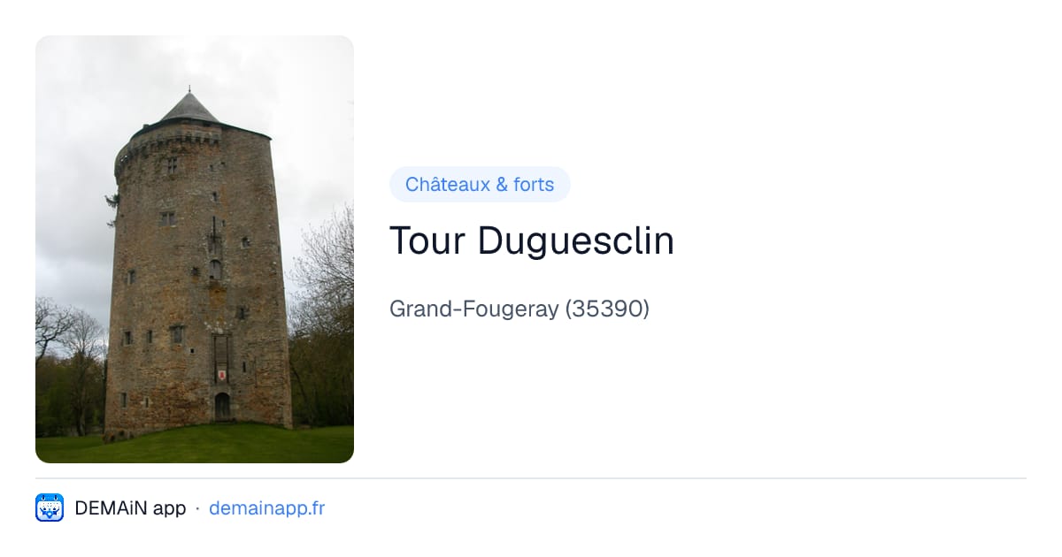 Tour Duguesclin — Grand-Fougeray