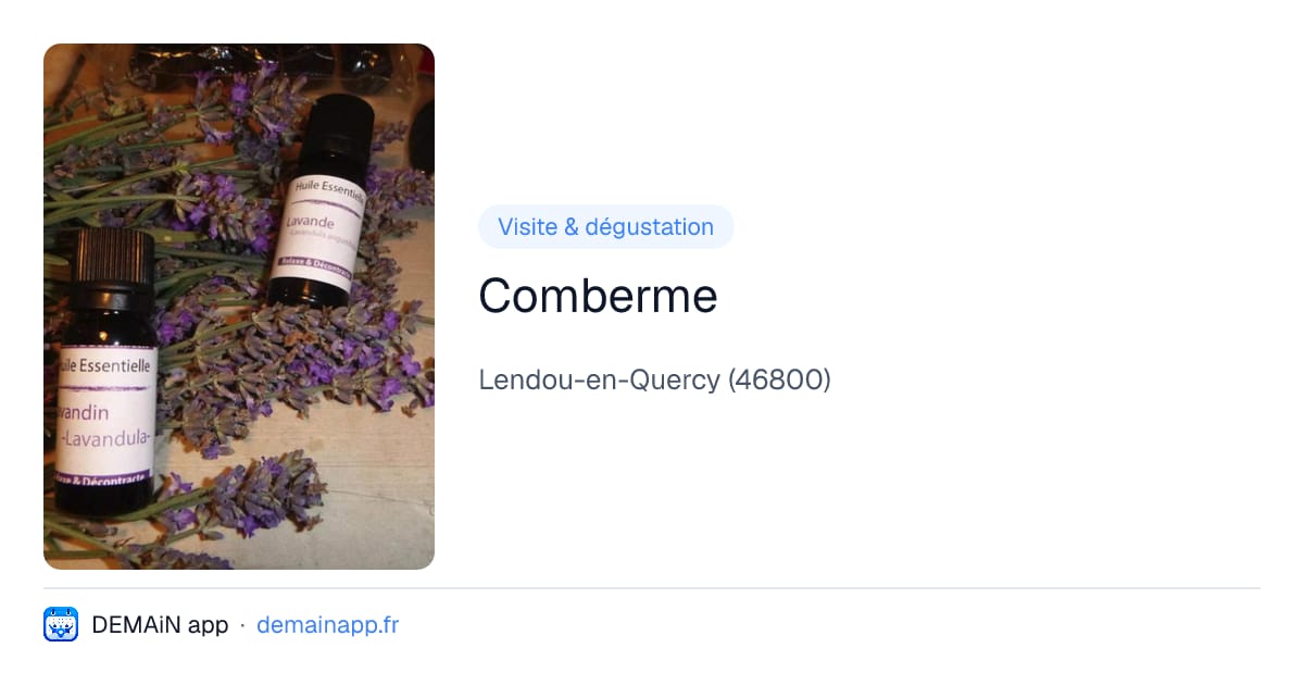 Comberme — Lendou-en-Quercy