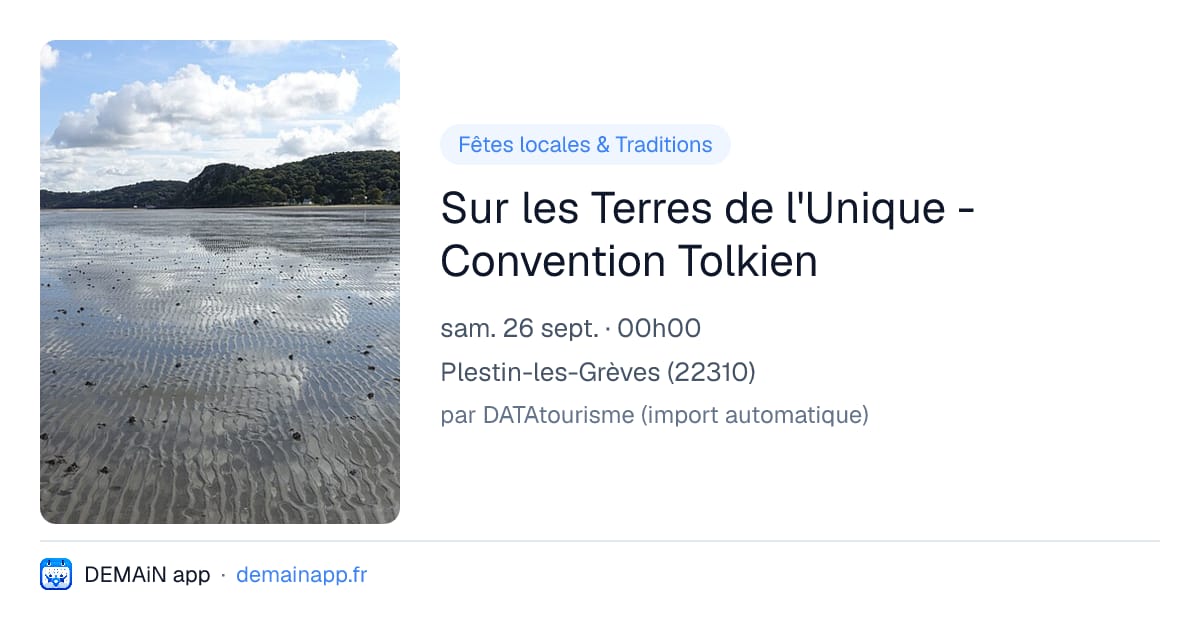 Sur les Terres de l'Unique - Convention Tolkien — Plestin-les-Grèves