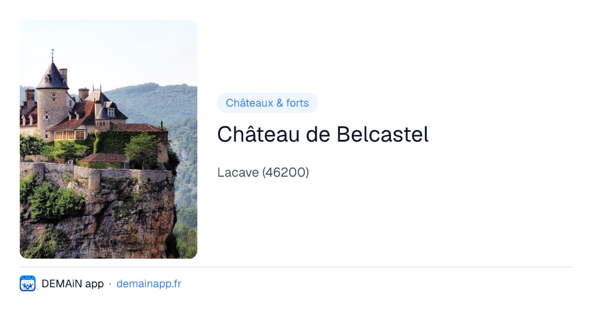 Château de Belcastel — Lacave