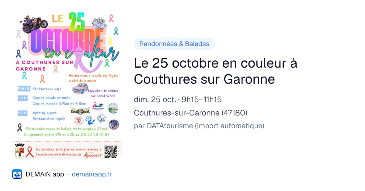 Le 25 octobre en couleur à Couthures sur Garonne — Couthures-sur-Garonne