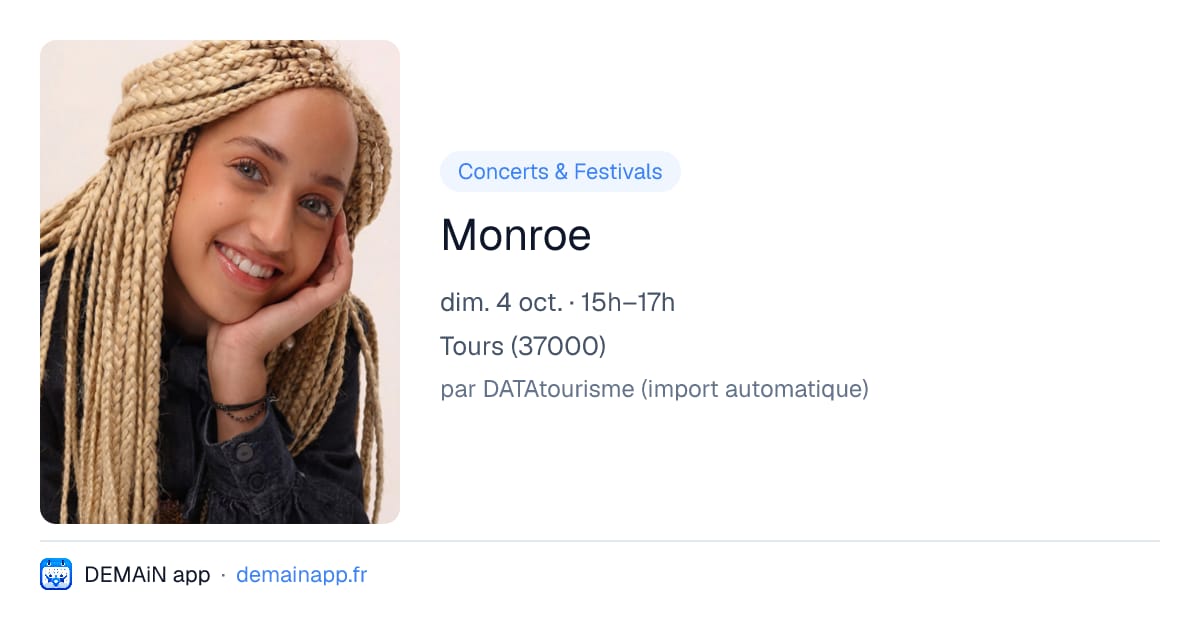 Monroe — Tours