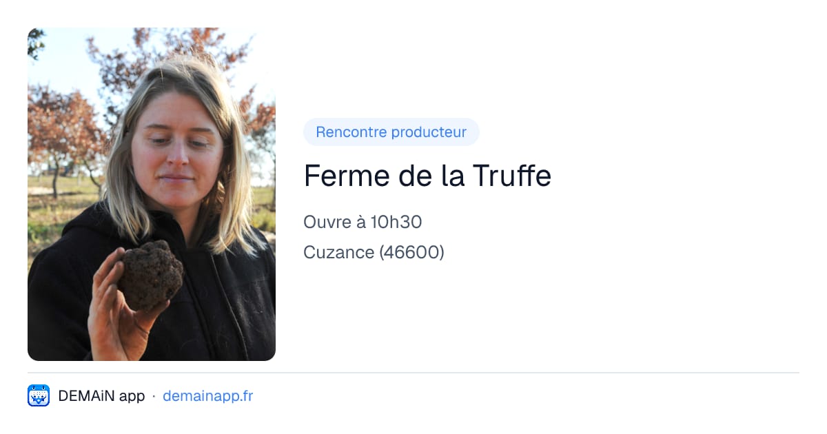 Ferme de la Truffe — Cuzance