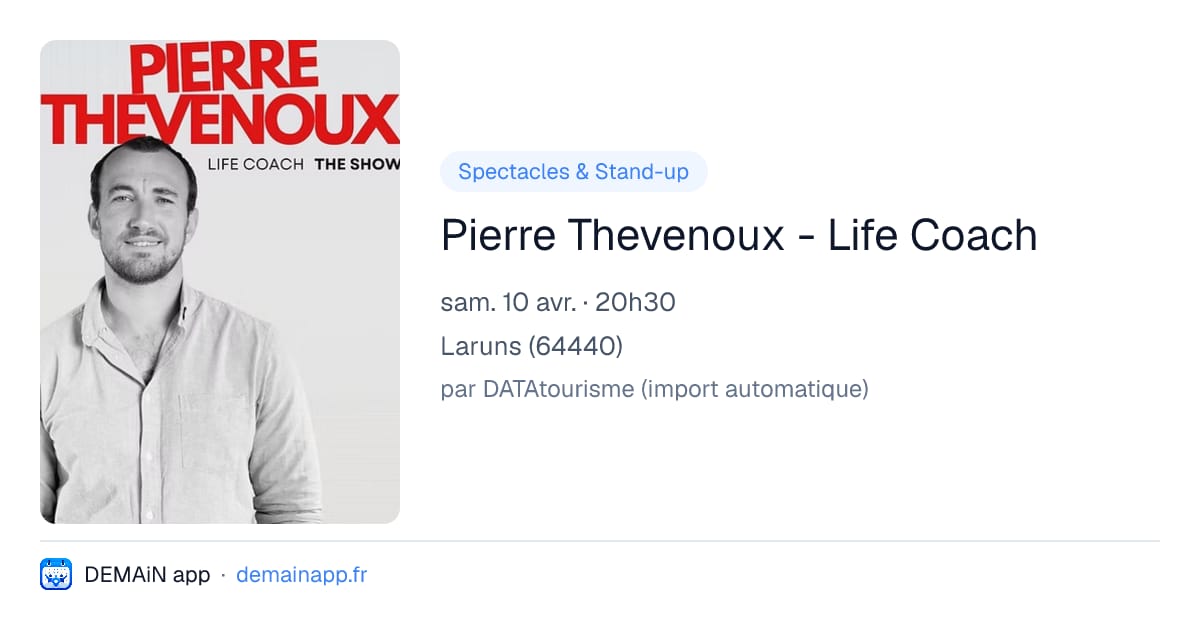 Pierre Thevenoux - Life Coach — Laruns