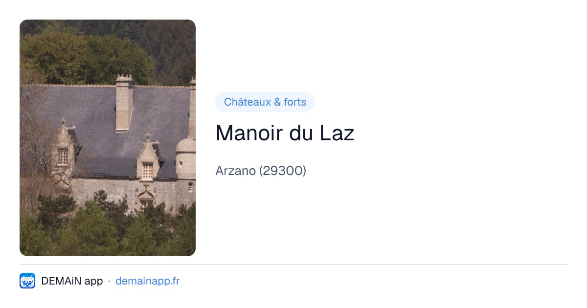 Manoir du Laz — Arzano