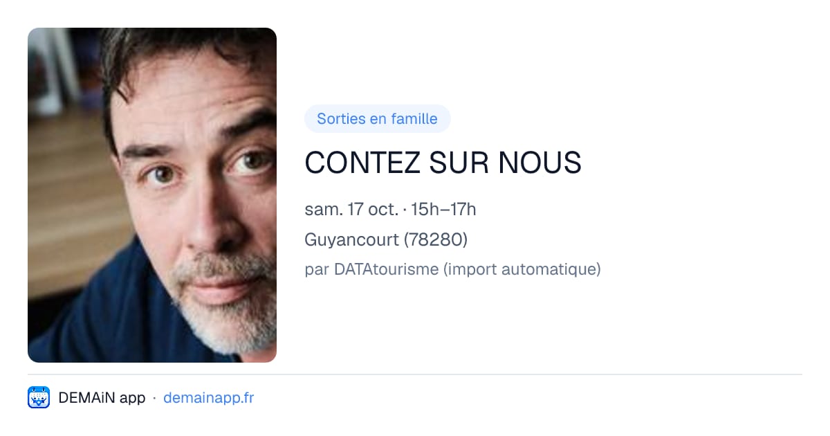 CONTEZ SUR NOUS — Guyancourt