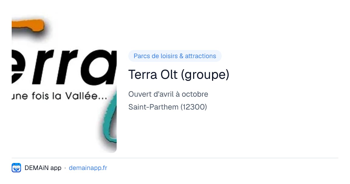 Terra Olt (groupe) — Saint-Parthem