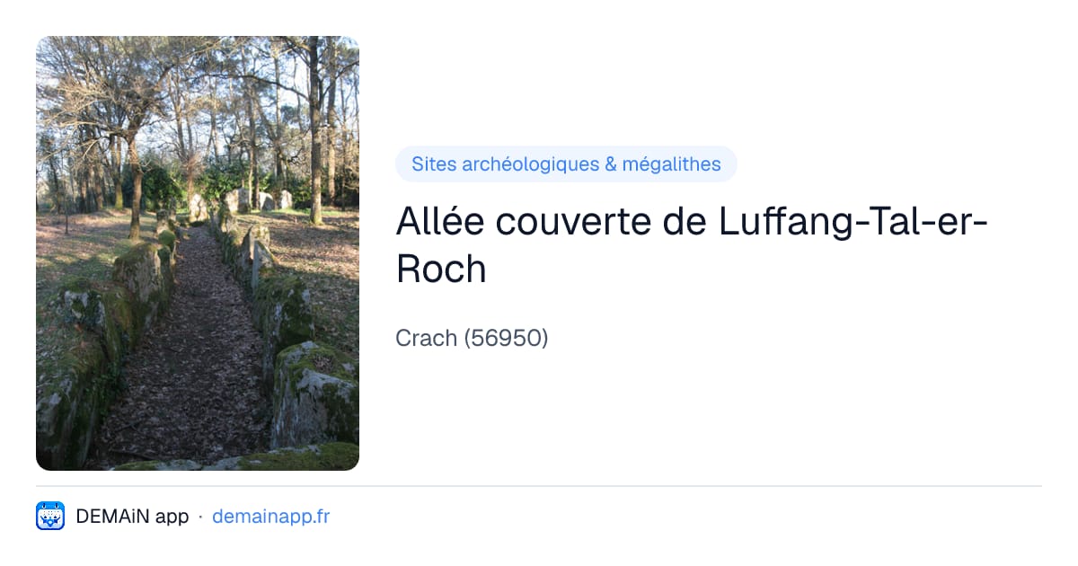 Allée couverte de Luffang-Tal-er-Roch — Crach
