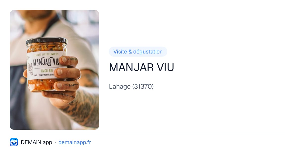 MANJAR VIU — Lahage