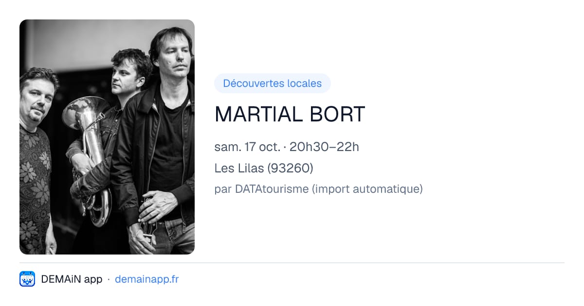 MARTIAL BORT — Les Lilas