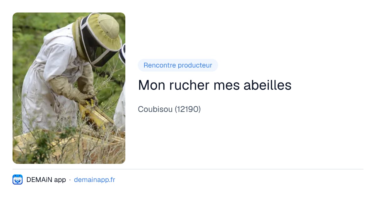 Mon rucher mes abeilles — Coubisou