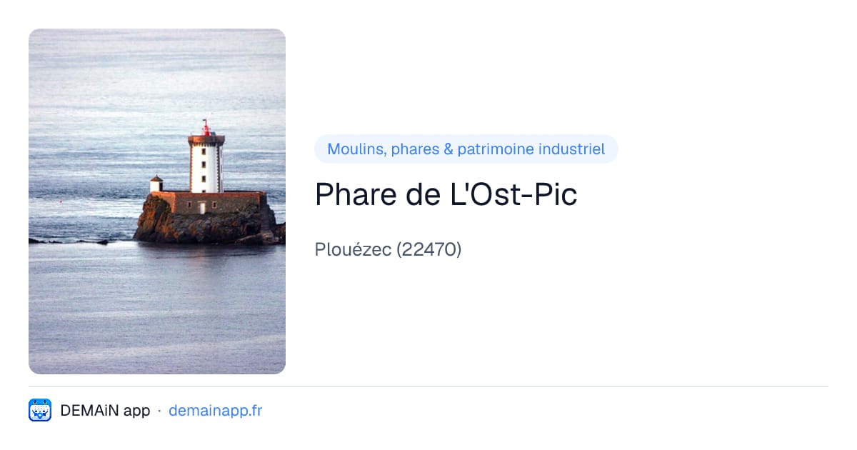 Phare de L'Ost-Pic — Plouézec