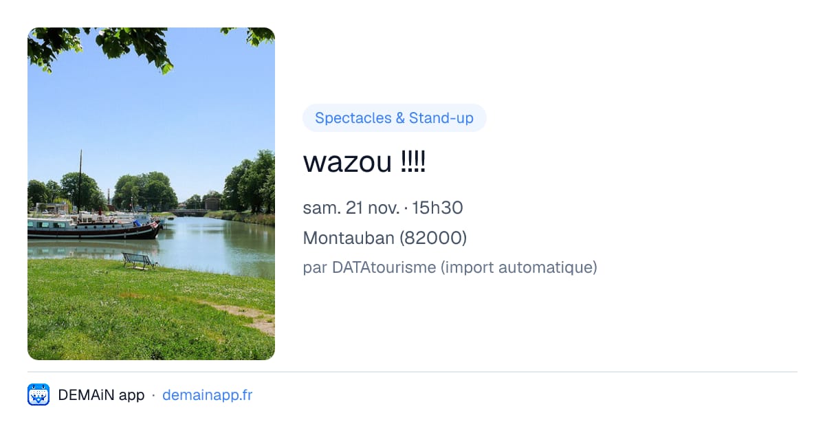 wazou !!!! — Montauban