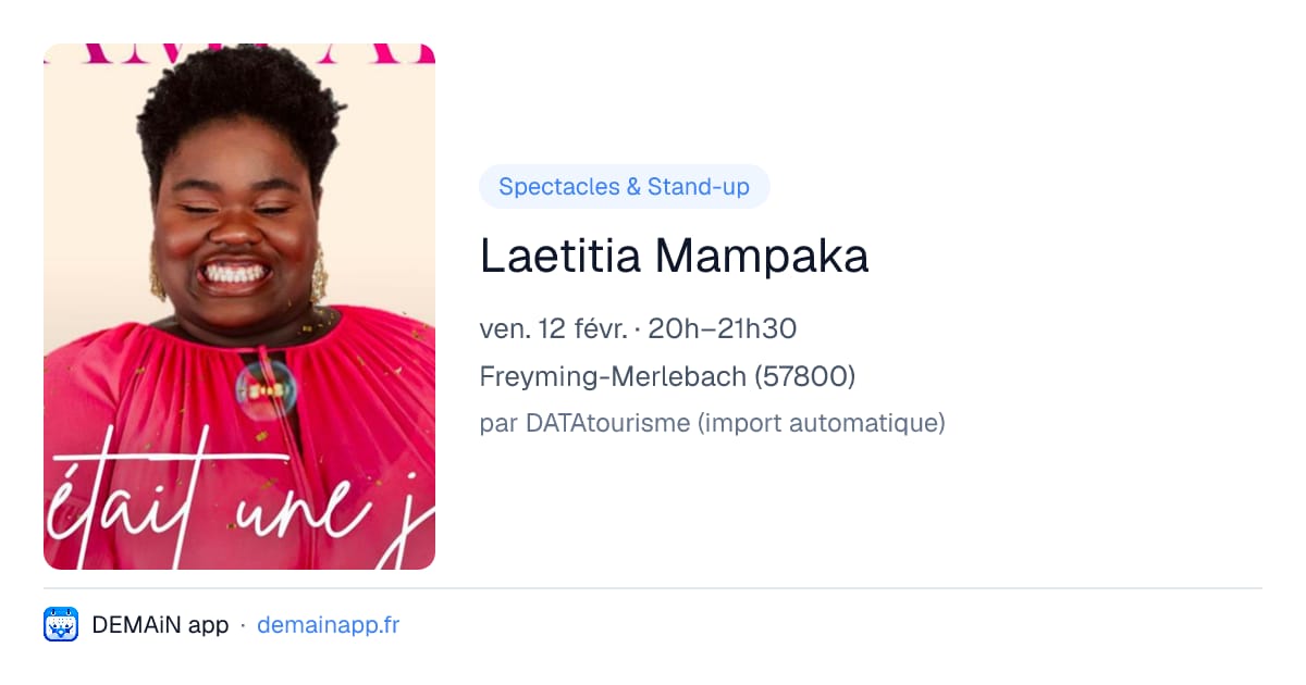 Laetitia Mampaka — Freyming-Merlebach