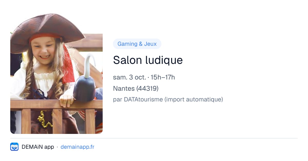 Salon ludique — Nantes