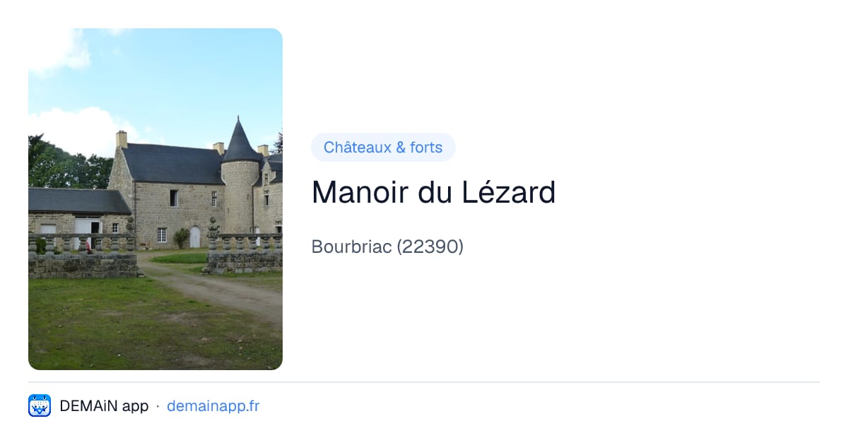 Manoir du Lézard — Bourbriac