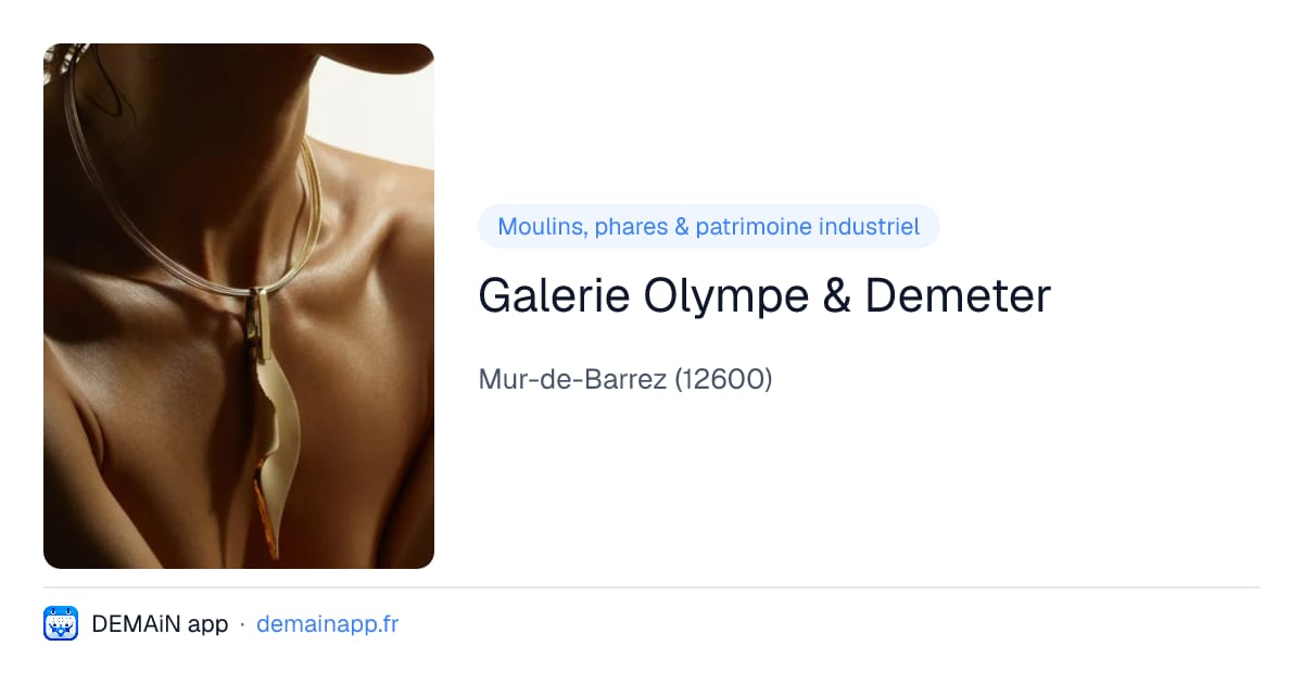 Galerie Olympe & Demeter — Mur-de-Barrez