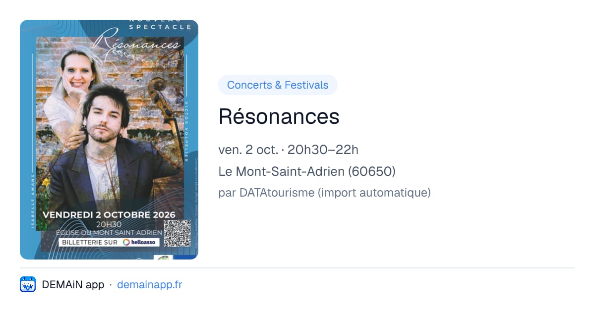Résonances — Le Mont-Saint-Adrien
