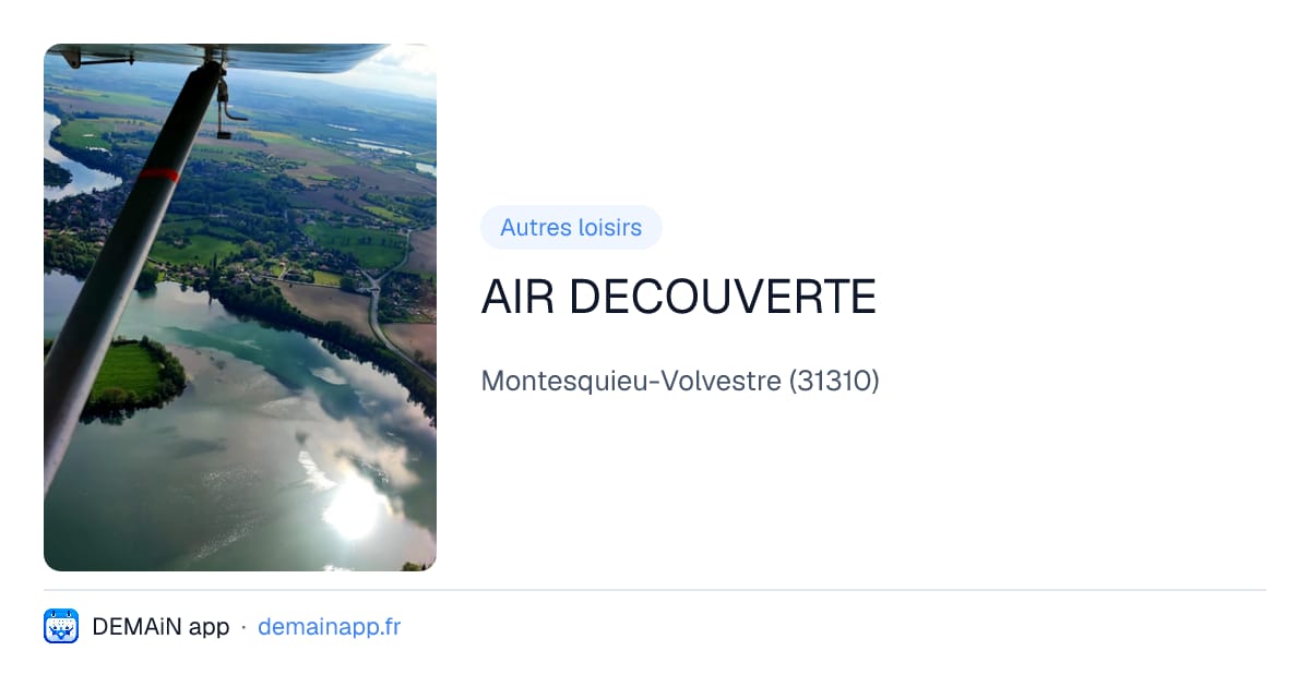 AIR DECOUVERTE — Montesquieu-Volvestre