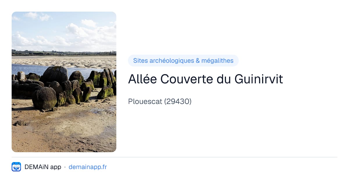 Allée Couverte du Guinirvit — Plouescat