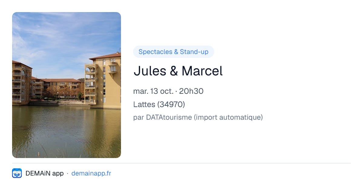 Jules & Marcel — Lattes