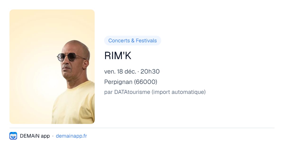 RIM'K — Perpignan