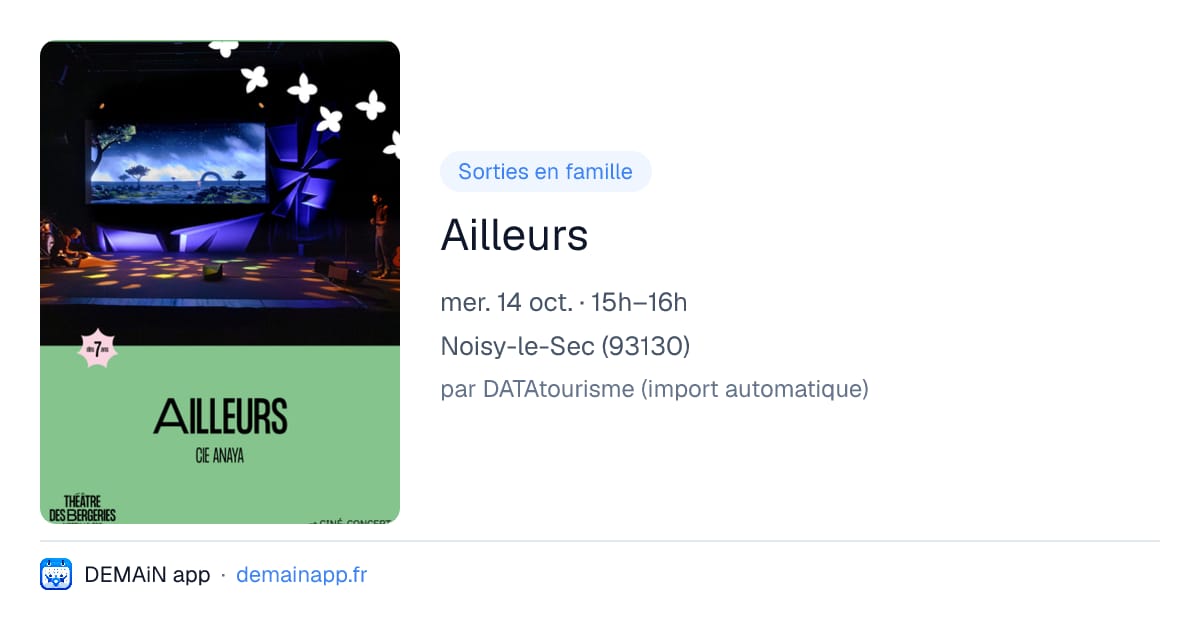 Ailleurs — Noisy-le-Sec