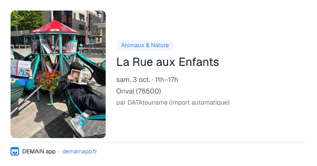 La Rue aux Enfants — Orival