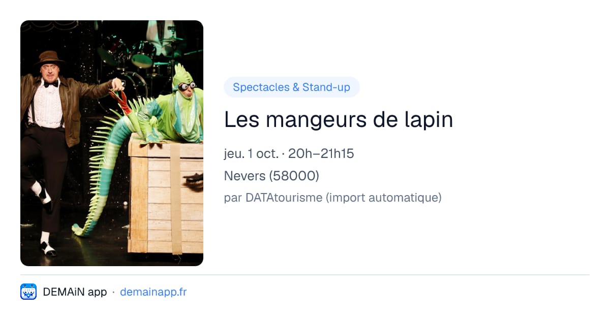 Les mangeurs de lapin — Nevers
