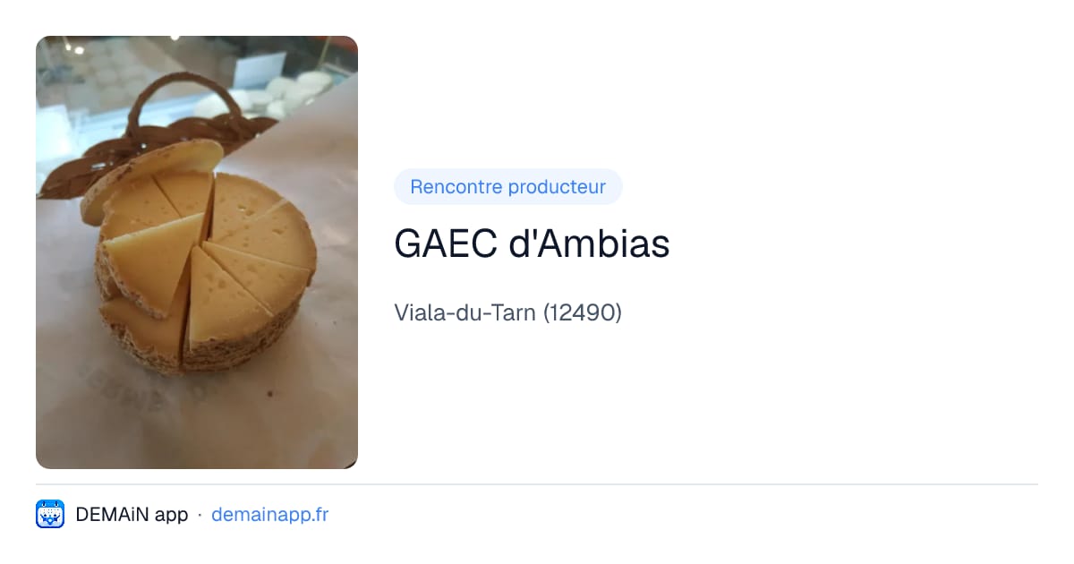 GAEC d'Ambias — Viala-du-Tarn