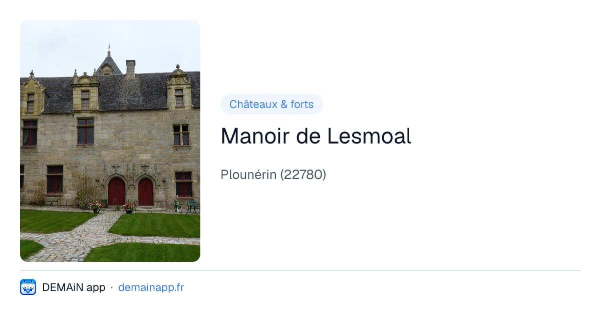 Manoir de Lesmoal — Plounérin