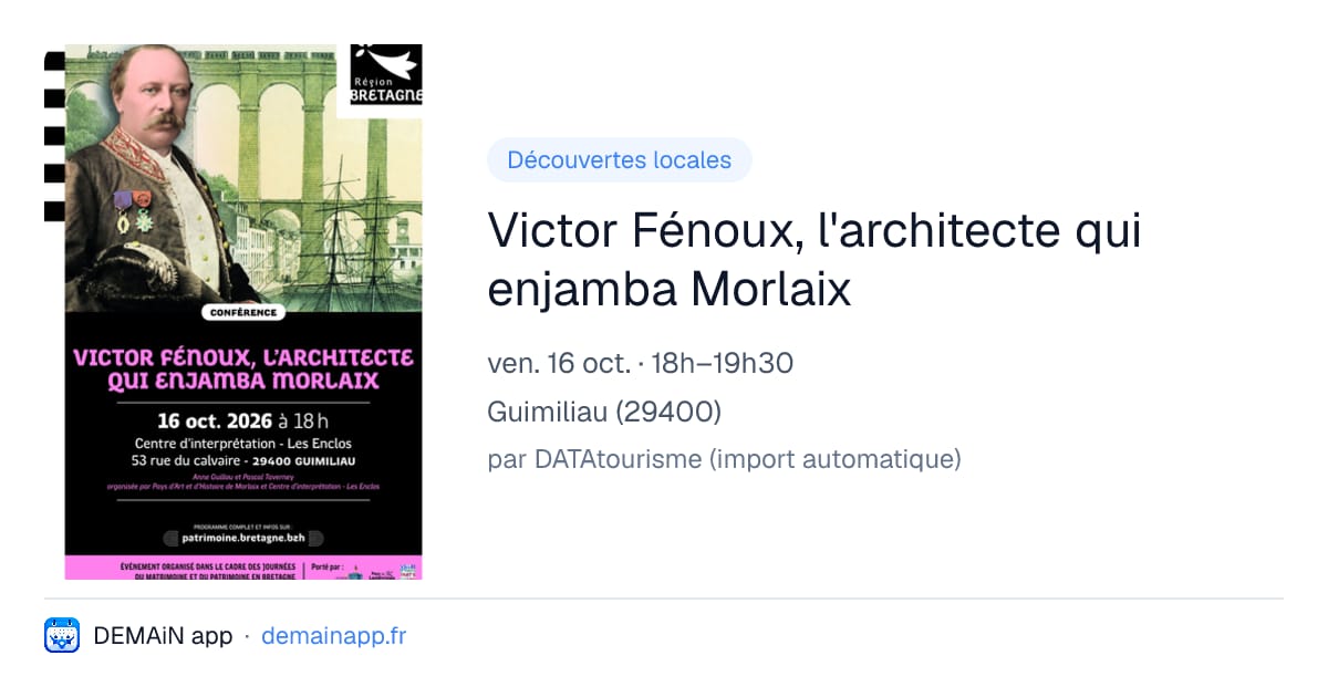Victor Fénoux, l'architecte qui enjamba Morlaix — Guimiliau