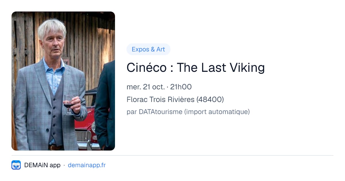 Cinéco : The Last Viking — Florac Trois Rivières